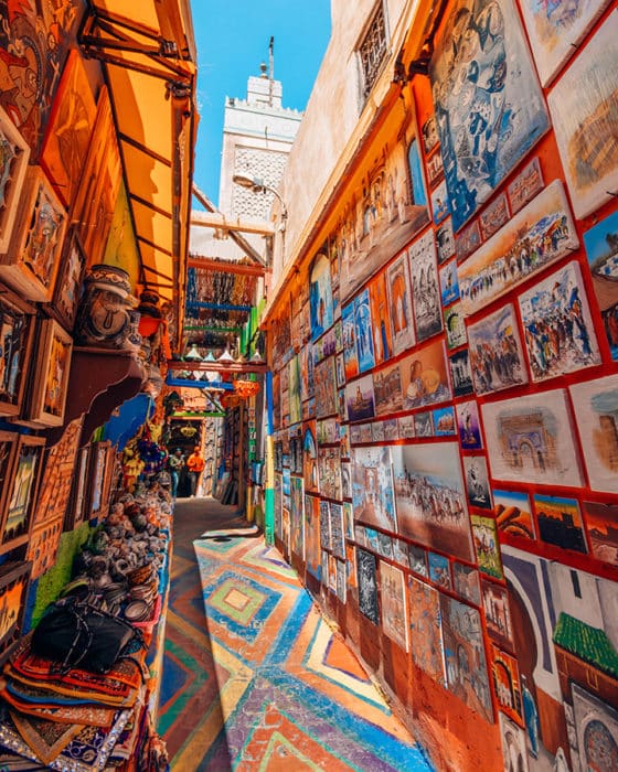 Backstreets of Fez, Morocco