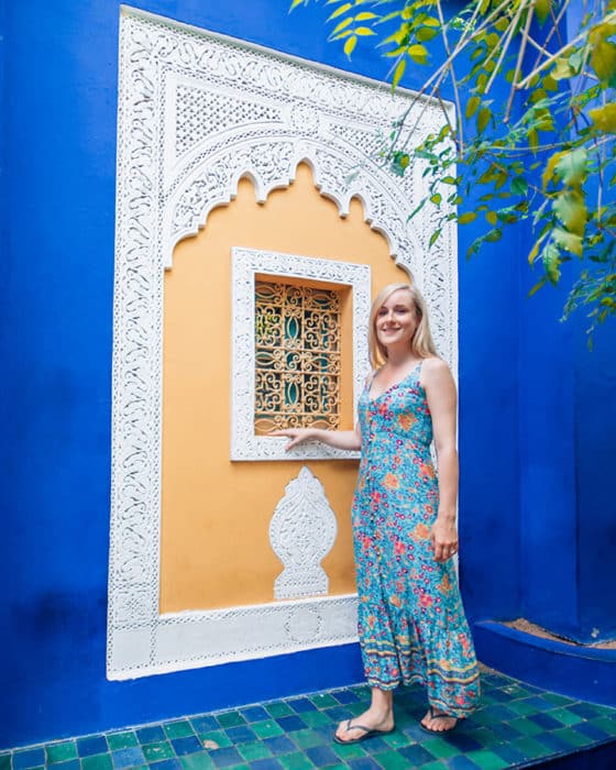 Gorgeous details of the Jardin Majorelle in Marrakech