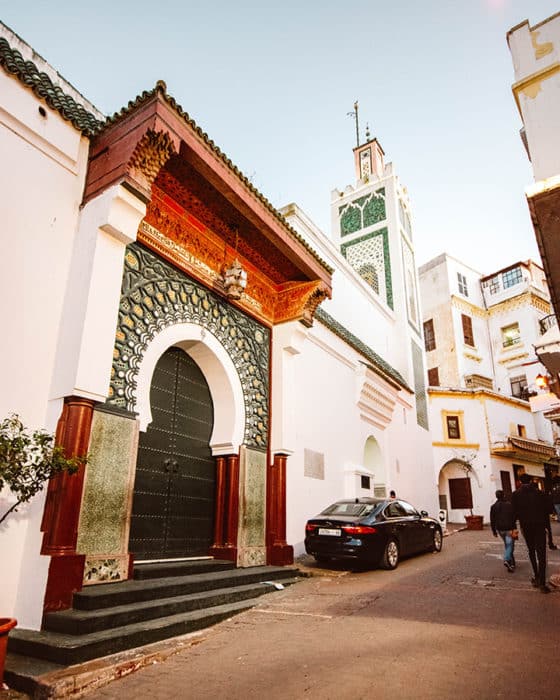 A beautiful mosque in Tangier, Morocco
