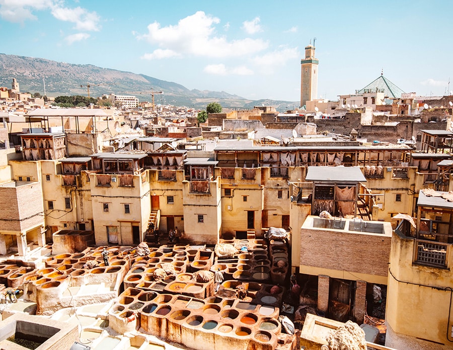 Chouara Tannery - Fez Morocco