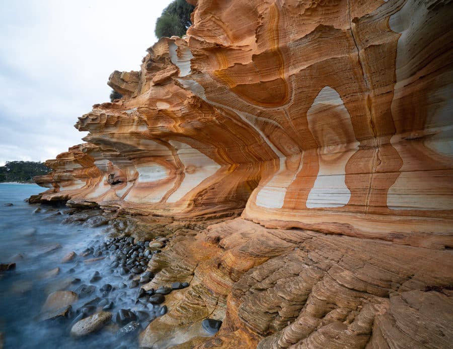 Painted Cliffs, Maria Island - Tasmania