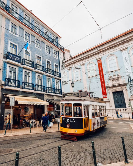 Exploring the city of Lisbon on this epic Porto to Lisbon road trip itinerary