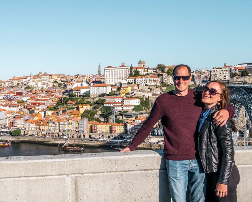 A view of Porto from Vila Gaia de Nova