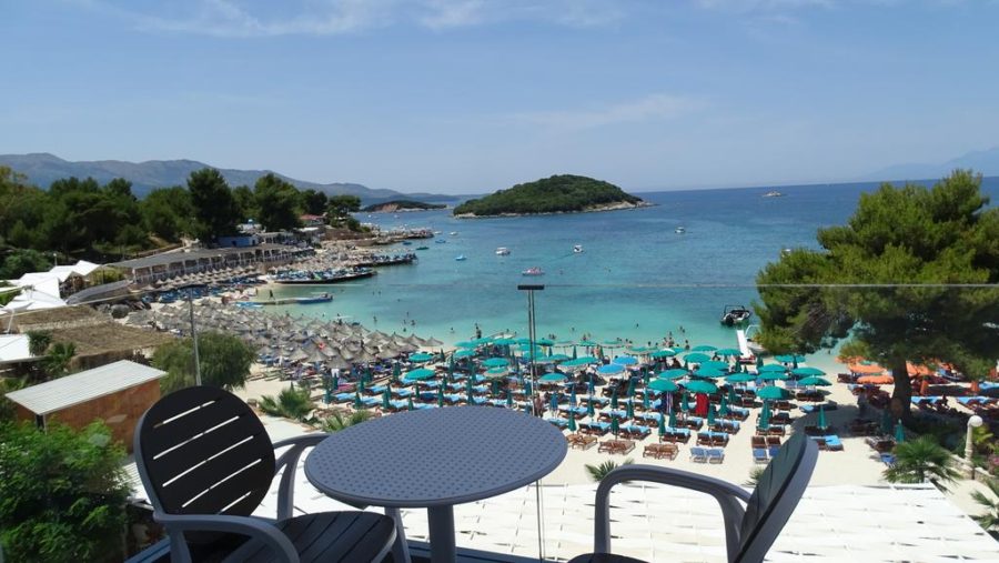 A beautiful view of Ksamil Beach