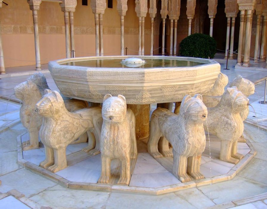 Patio of the Lions
