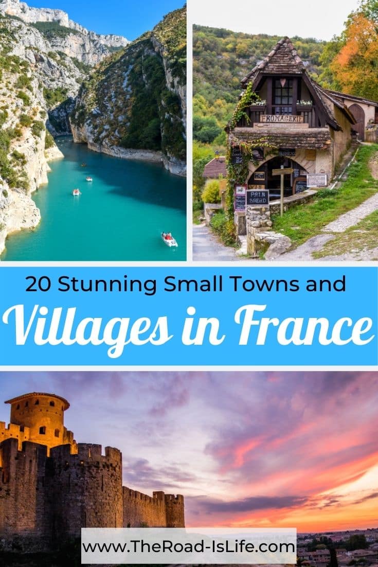 Stunning villages and small towns in France