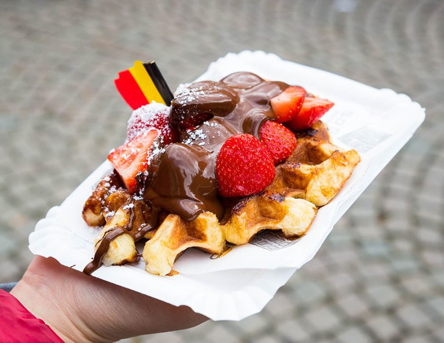 Belgian Waffles in Bruges