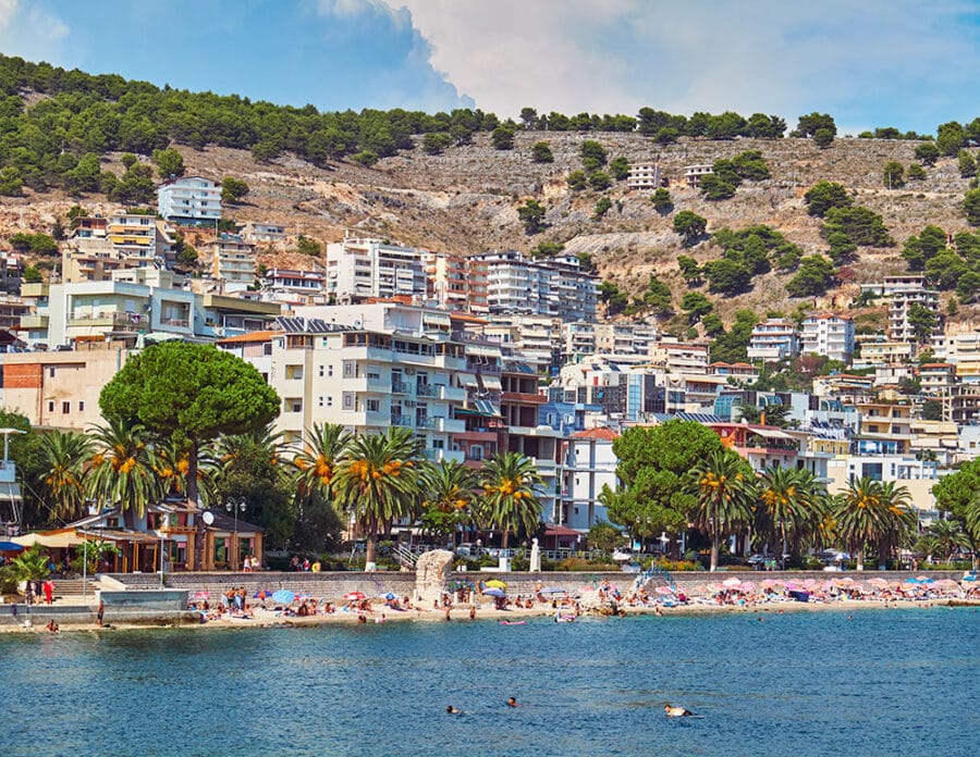 Beachfront hotels in Saranda