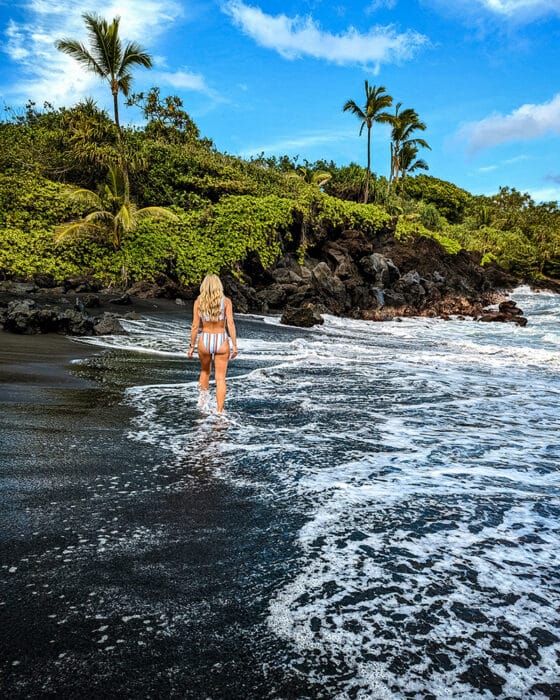 Black Sand Beach - Maui Bucket List