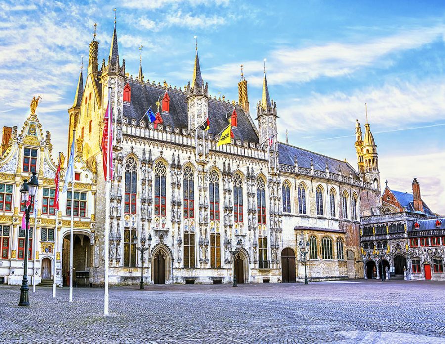 Burg Square, Bruges Belgium