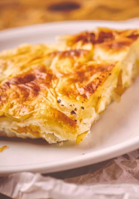 Byrek in Tirana Albania