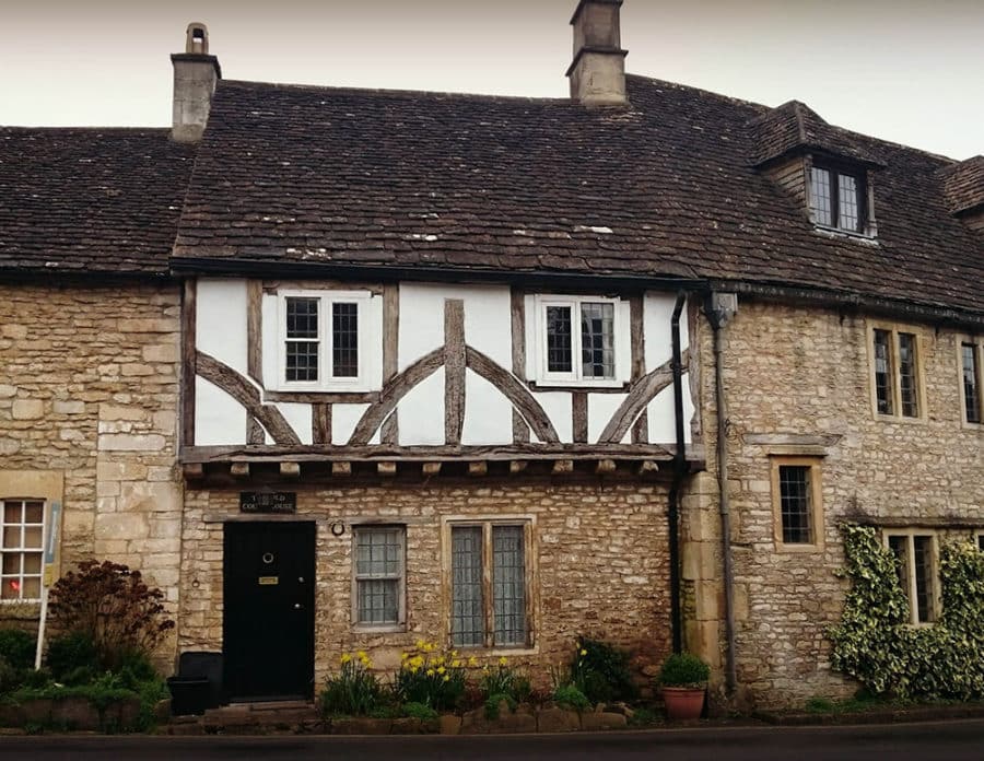 The beautiful old buildings of Castle Combe, Wiltshire