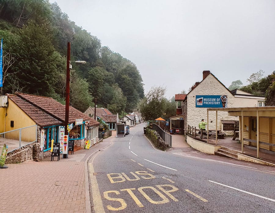 The village of Cheddar, Somerset