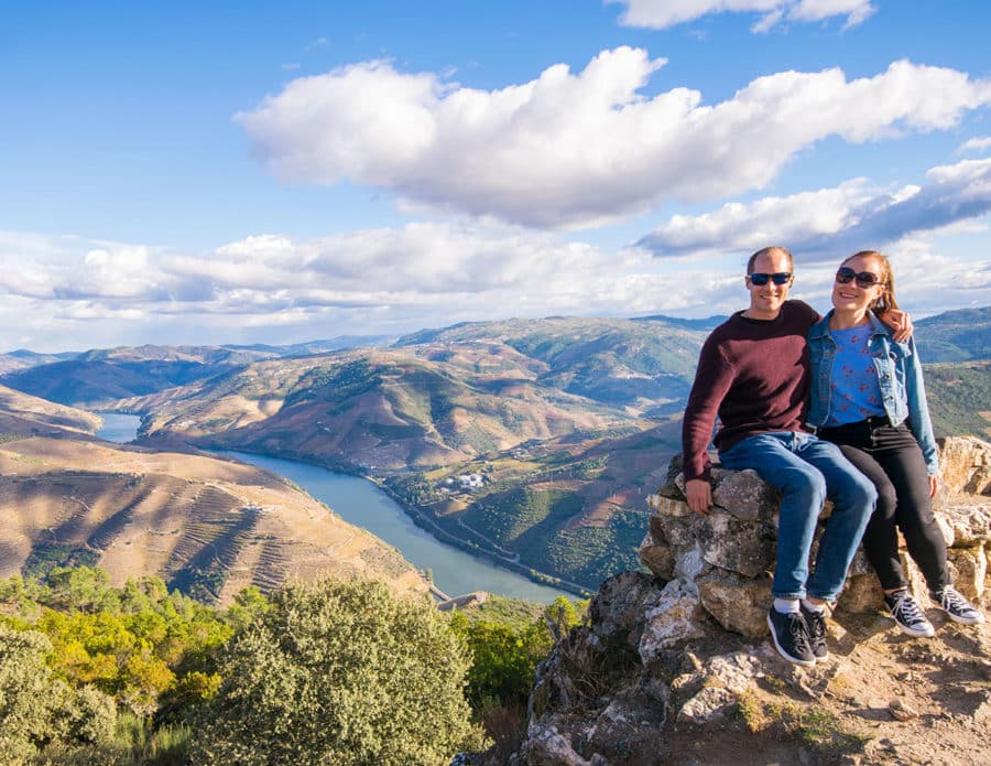 São Leonardo at Galafura viewpoint in Douro Valley