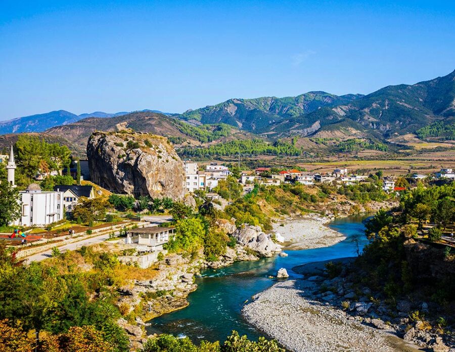 Explore the town of Permet on a day trip from Saranda
