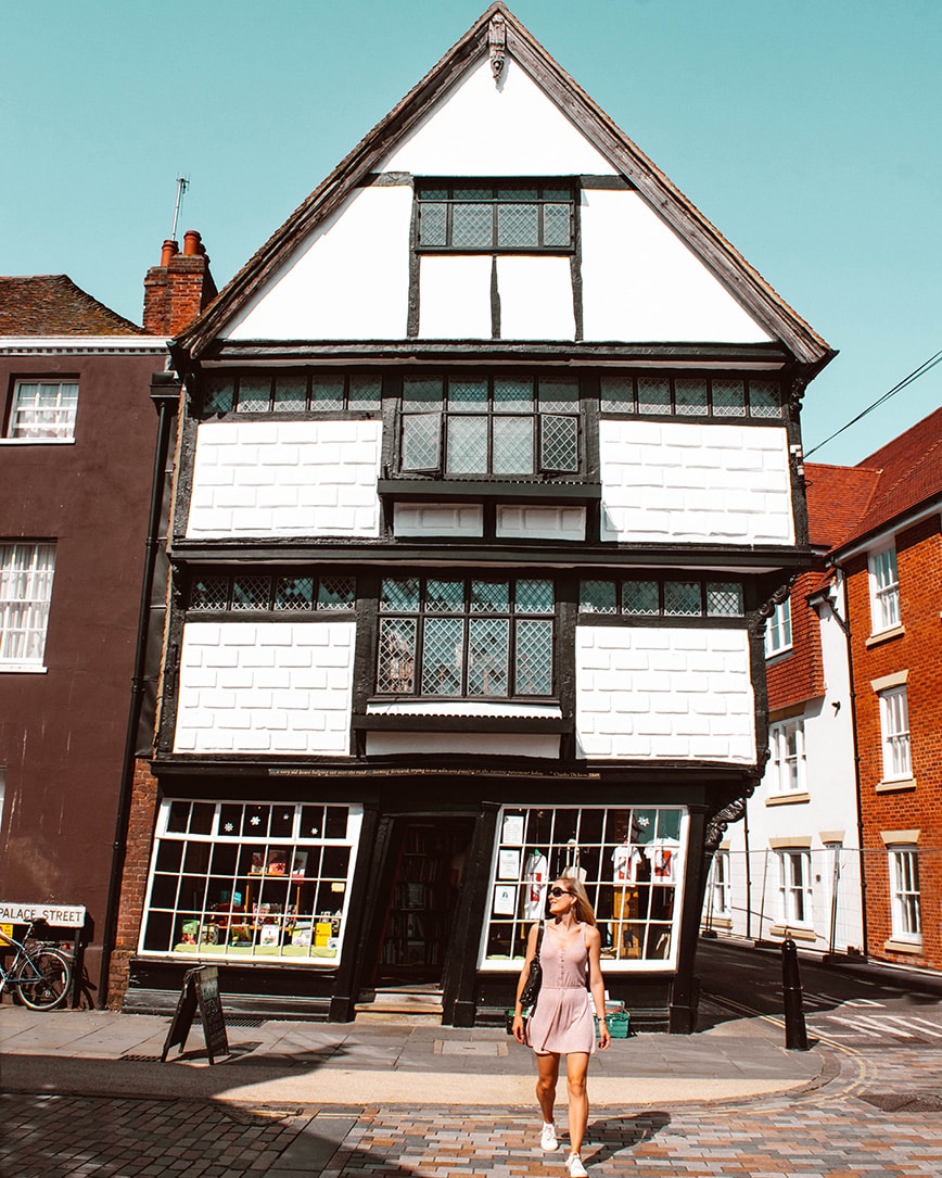 Don't forget to stop at the Crooked House on your Day Trip to Canterbury