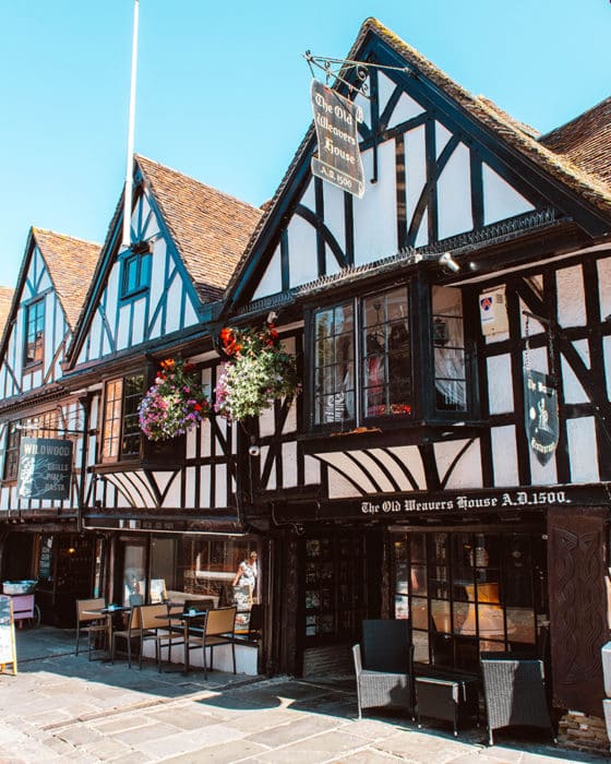 The Old Weaver's House in Canterbury, Kent