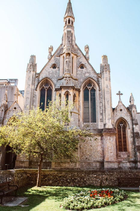 A beautiful church in Canterbury