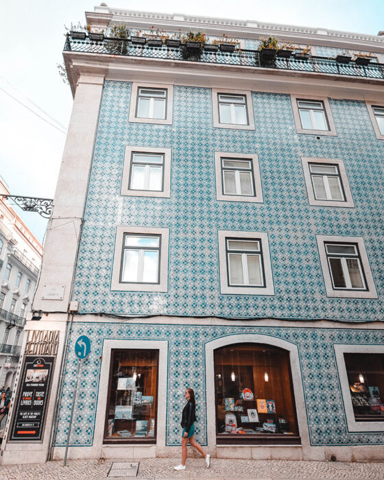 Exploring the colourful streets of Lisbon