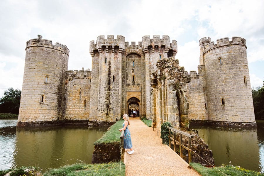 Beautiful Bodiam Castle