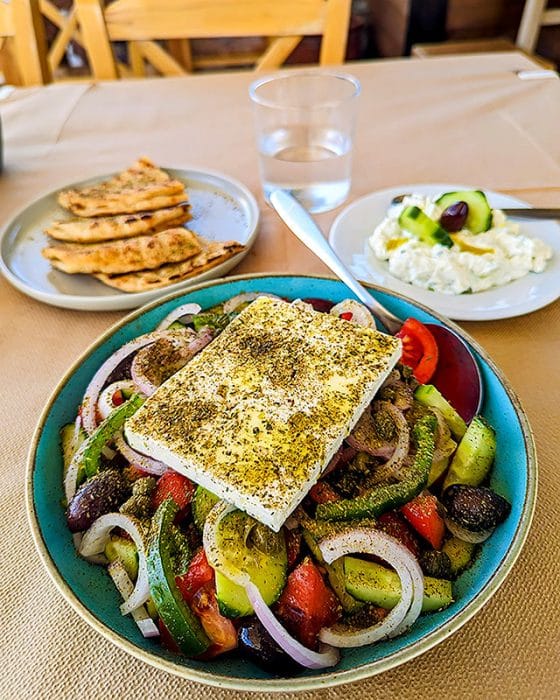 Dining on Paros, Greece