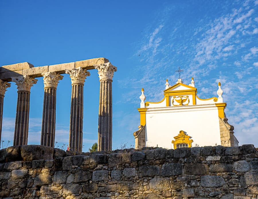Evora Old Town, Portugal