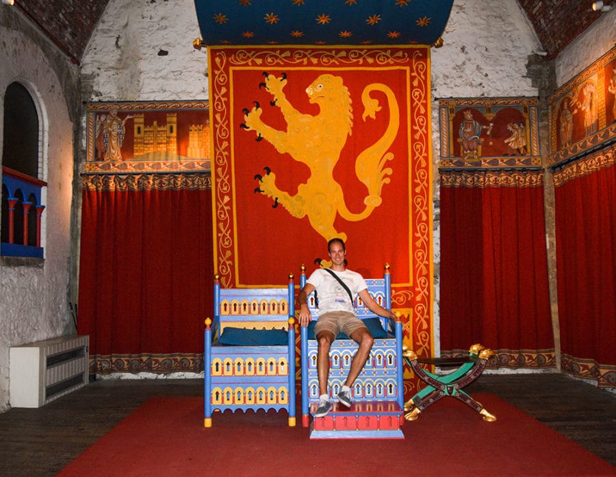 Exploring the interiors of Dover Castle