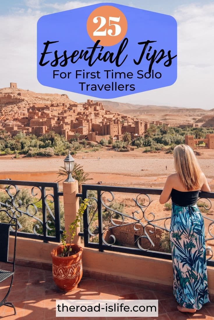 Feeling a little apprehensive about taking the leap into solo travel? Don't worry I got you! I've been there before myself. Don't make the same mistakes I did, check out my list of 25 tips to help you ease your way into first time solo travel like a pro! #solotravel #travellingalone #backpacking