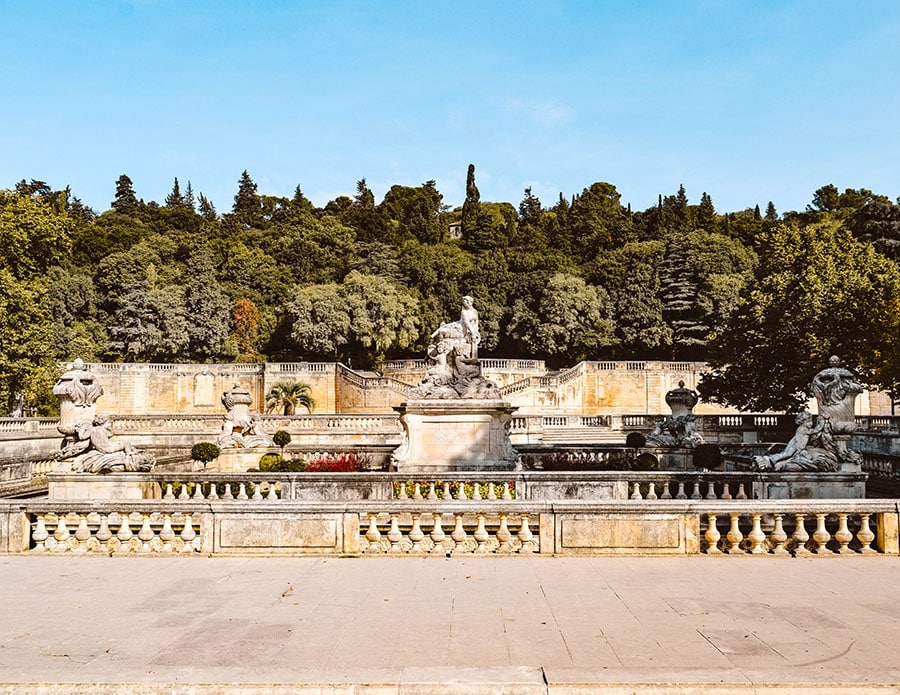 Jardin de la Fontaine, Nimes