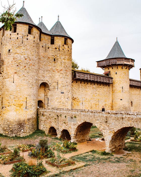 Exploring the medieval Chateau Comtal of Carcassonne