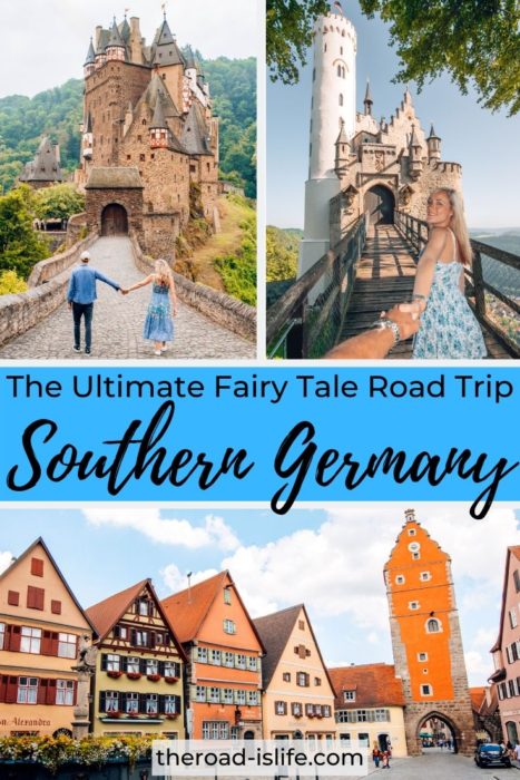 The ultimate one week road trip in southern Germany featuring epic castles, fairy tale villages and famous beer halls! This Germany road trip itinerary starts in Cologne and finishes up in Munich stopping at some of Bavaria's very best highlights along the way. #bavaria #neuschwanstein #burgeltz #munich #roadtrip #germany