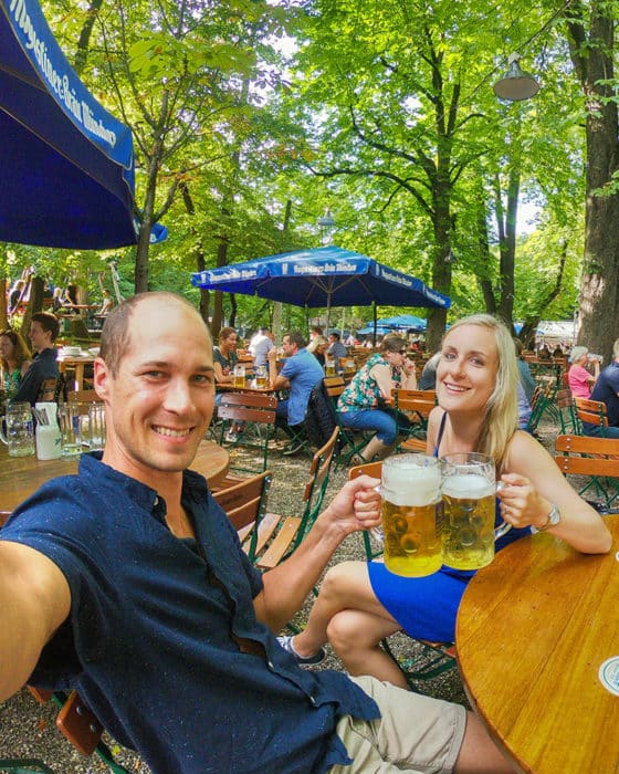 Augustine Keller Beer Garden Munich