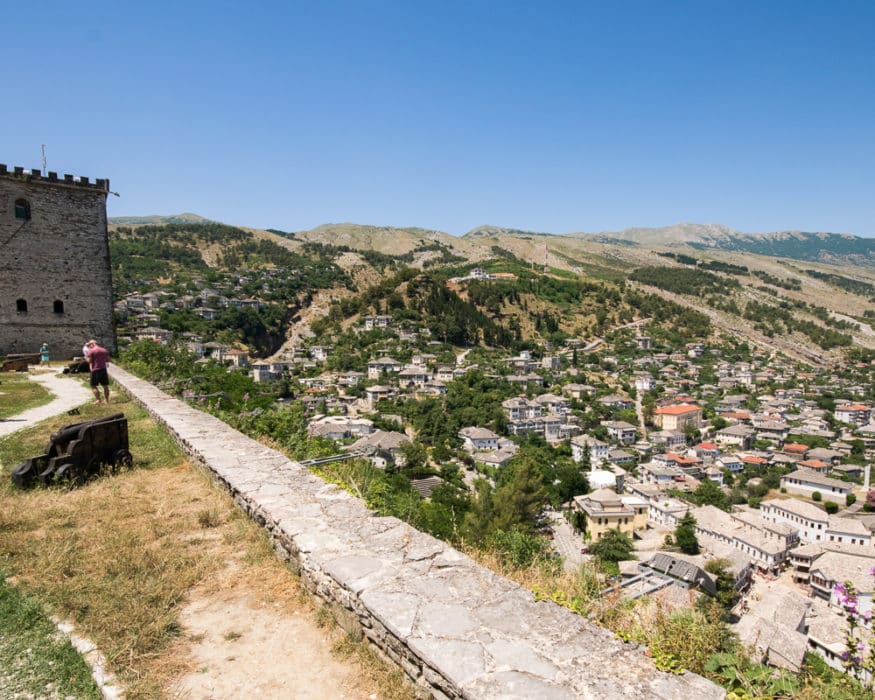Albania road trip Gjirokaster Fortress