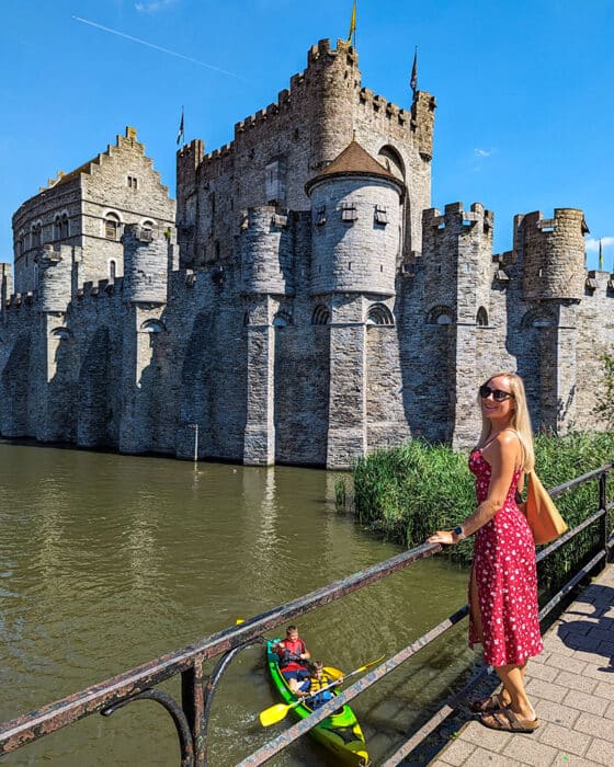 Explore the awe-inspiring Gravensteen Castle during one day in Ghent