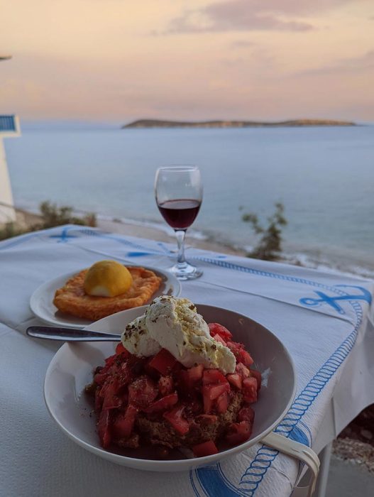 Traditional Greek taverna