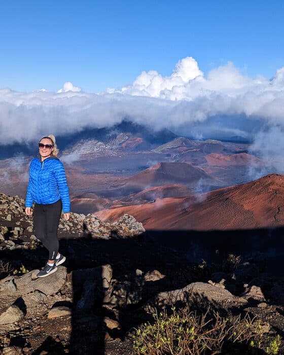 Instagrammable places in Maui - Haleakala crater