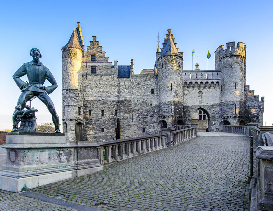 Het Steen Fortress in Antwerp