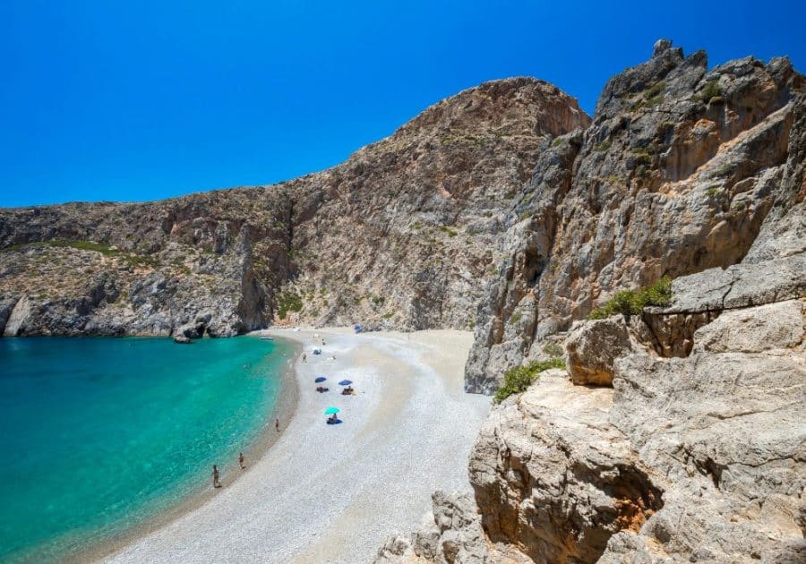 Agiofaraggo Beach - hidden gems in Crete