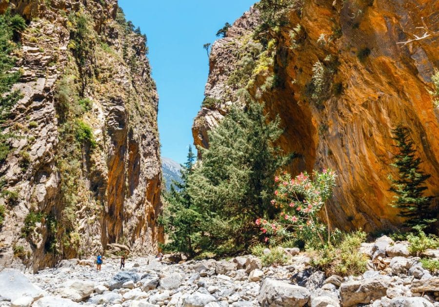 Sarakina Gorge - hidden gems of Crete