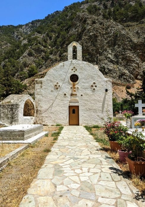 Hiking in Samaria Gorge Crete Greece