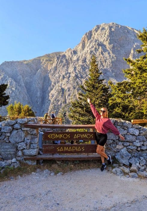 Hiking Samaria Gorge in Crete