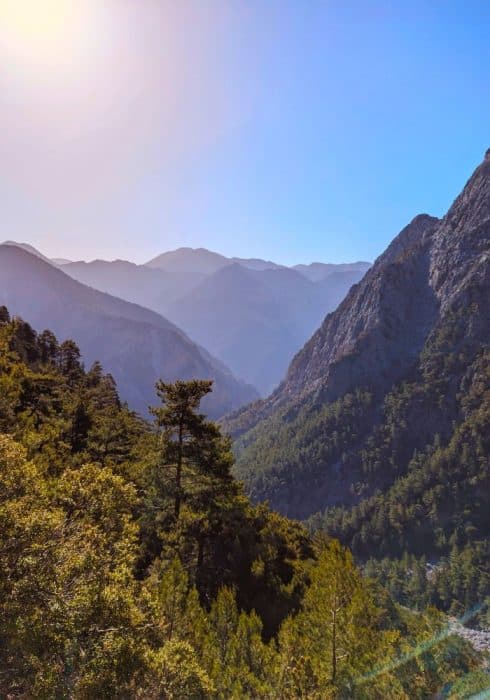 Hiking Samaria Gorge, Crete Road Trip