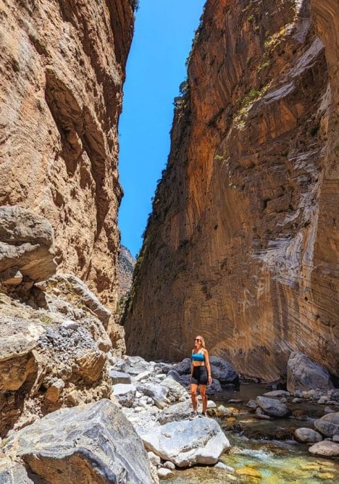Hiking Samaria Gorge, Crete Road Trip