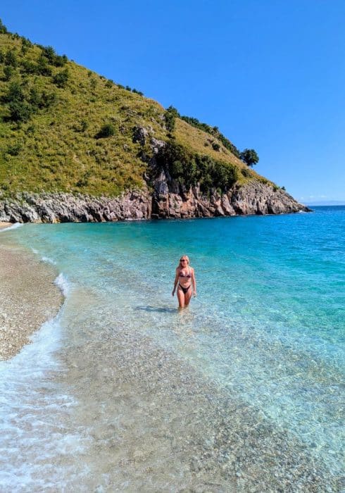 Beach hopping on the Albanian Riviera