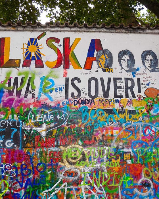 John Lennon Wall, Prague