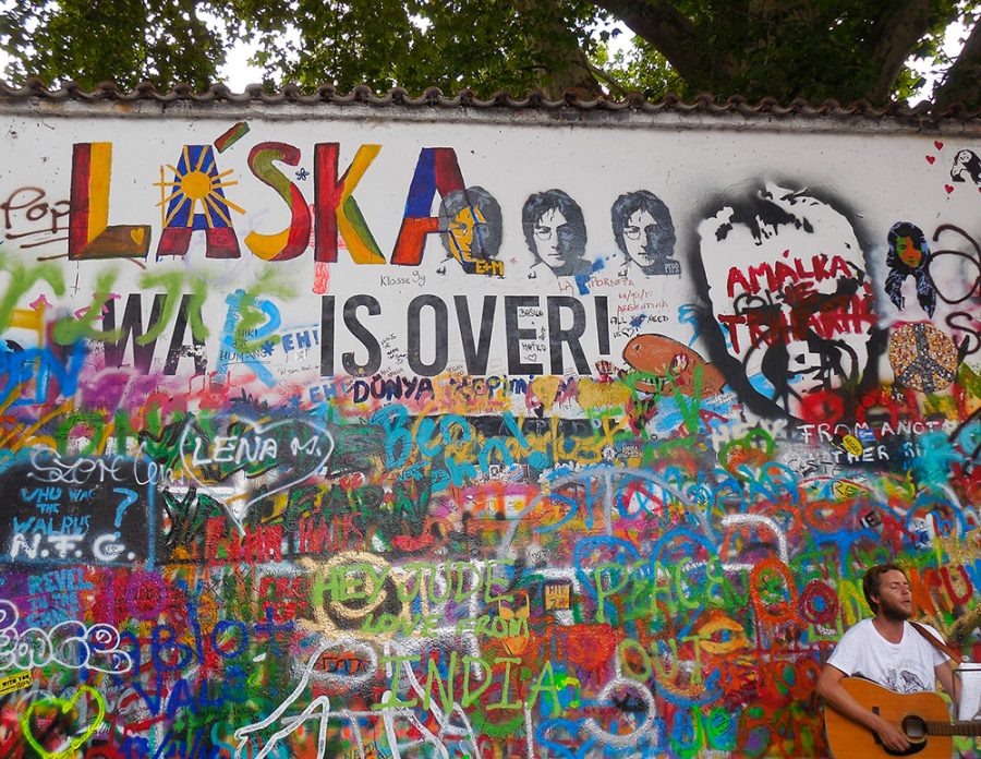 John Lennon Wall - Prague