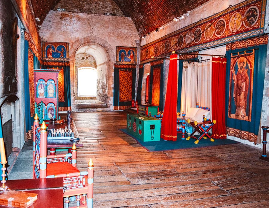 King Henry II's Bedroom at Dover Castle