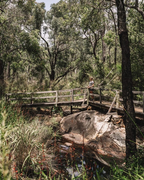 Kitty's Gorge and Serpentine Falls - Places to go hiking in Perth
