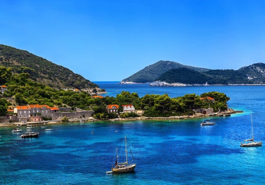 The Elafiti Islands are one of the best day trips from Dubrovnik