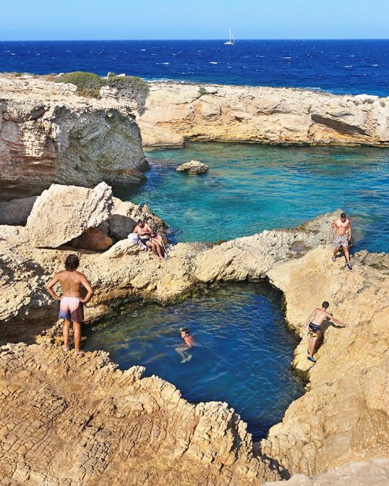 Koufonisia Island - natural pools